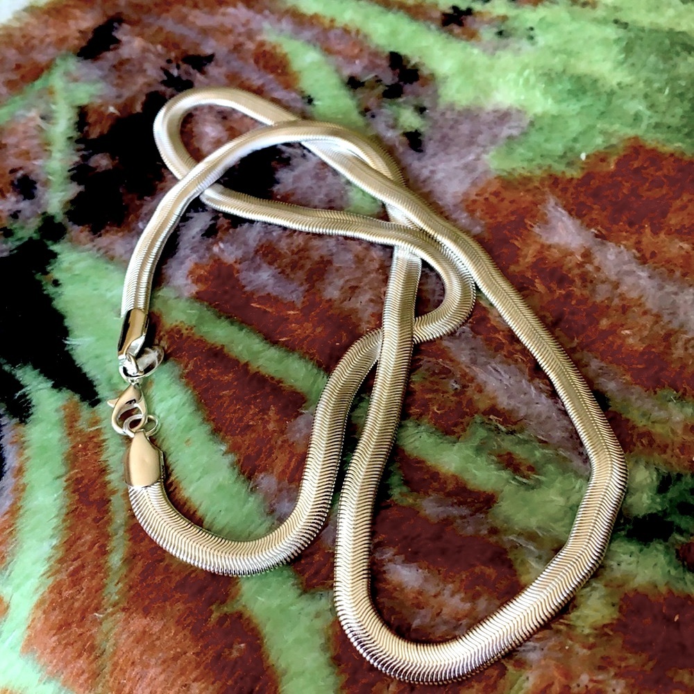 .925 stamped 24” SS necklace